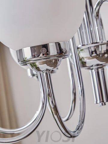 Progress Lighting Carisa Chandelier with 3/5/8 heads - Bend, Marshmallow Chandelier-1-Yiosilamp