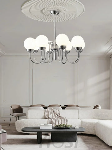 Progress Lighting Carisa Chandelier with 3/5/8 heads - Bend, Marshmallow Chandelier-1-Yiosilamp