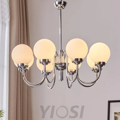 Progress Lighting Carisa Chandelier with 3/5/8 heads - Bend, Marshmallow Chandelier-1-Yiosilamp