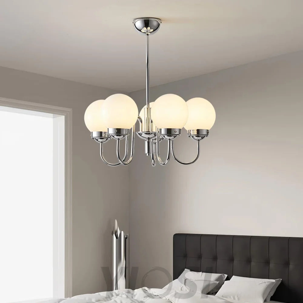 Progress Lighting Carisa Chandelier with 3/5/8 heads - Bend, Marshmallow Chandelier-1-Yiosilamp