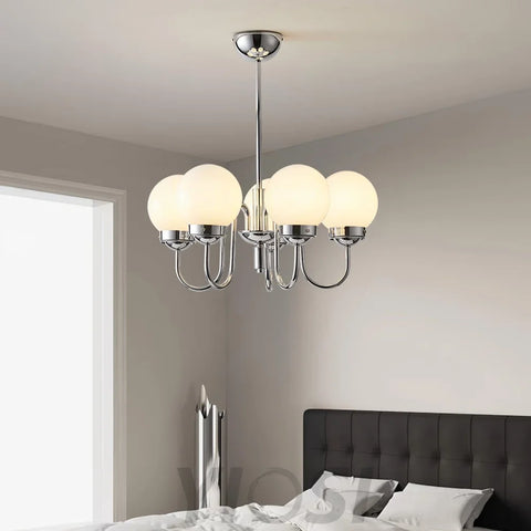 Progress Lighting Carisa Chandelier with 3/5/8 heads - Bend, Marshmallow Chandelier-1-Yiosilamp