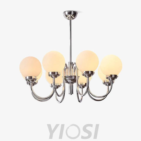 Progress Lighting Carisa Chandelier with 3/5/8 heads - Bend, Marshmallow Chandelier-1-Yiosilamp