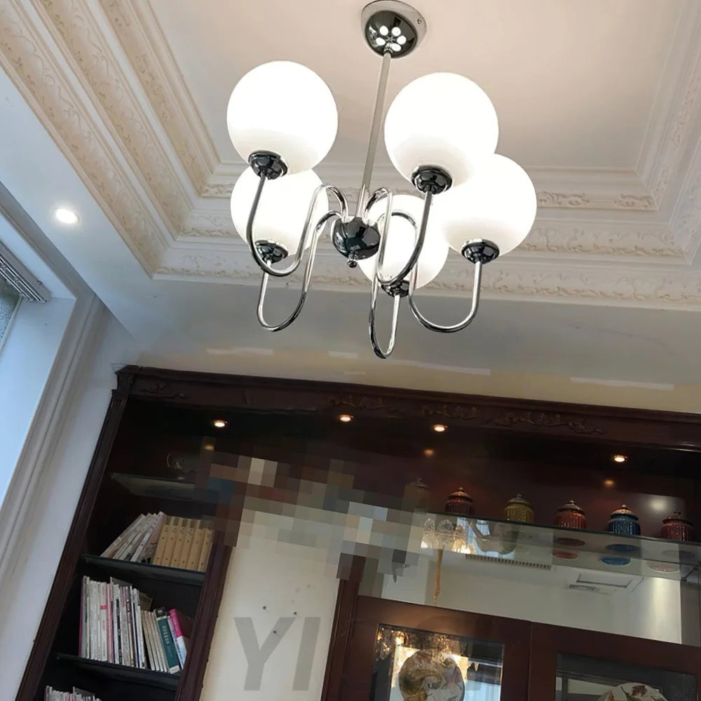 Progress Lighting Carisa Chandelier with 3/5/8 heads - Bend, Marshmallow Chandelier-1-Yiosilamp