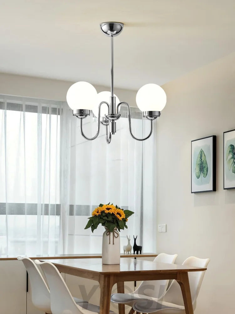 Progress Lighting Carisa Chandelier with 3/5/8 heads - Bend, Marshmallow Chandelier-1-Yiosilamp