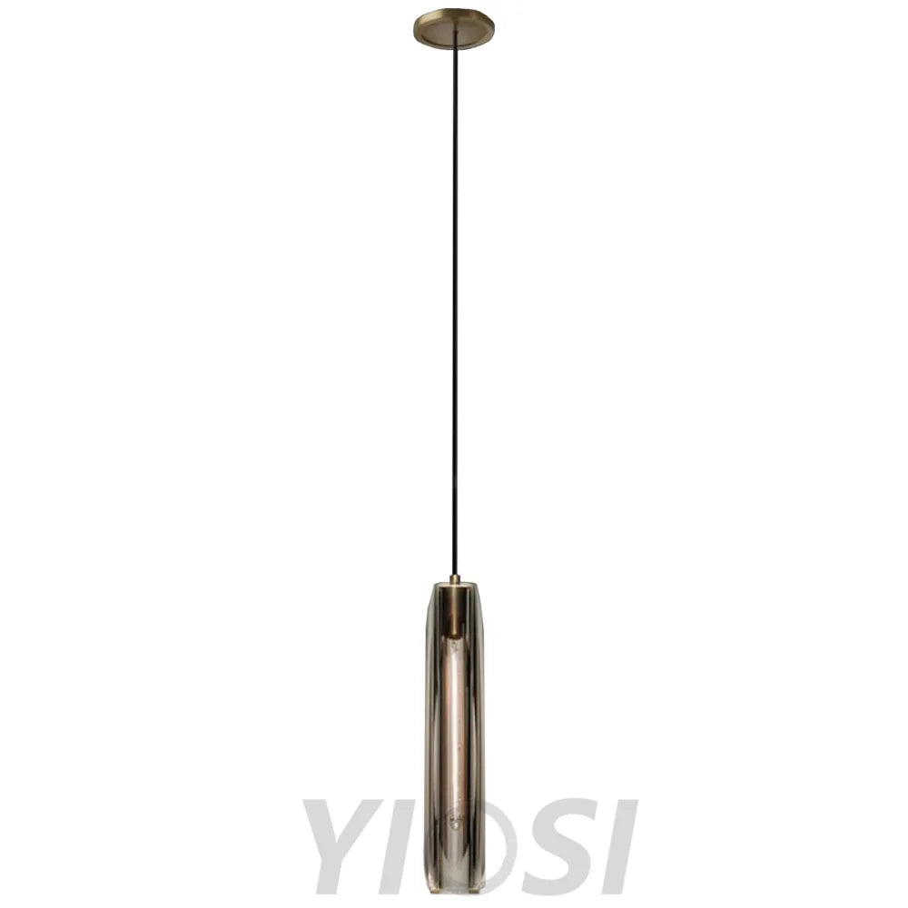 Prudence Smoky Grey Crystal Pendant Lights Light