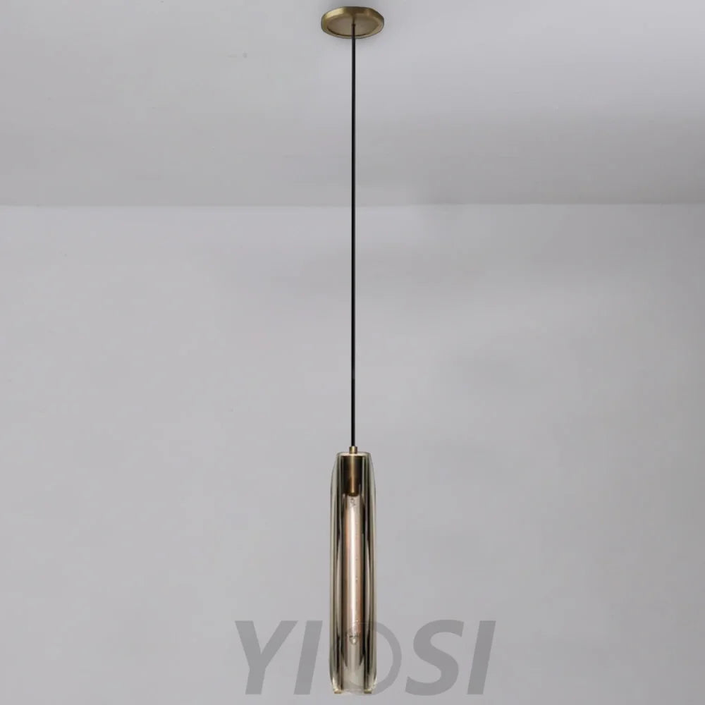 Prudence Smoky Grey Crystal Pendant Lights Light