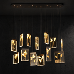Purple Mountain Modern Linear Dining Pendant Light - main