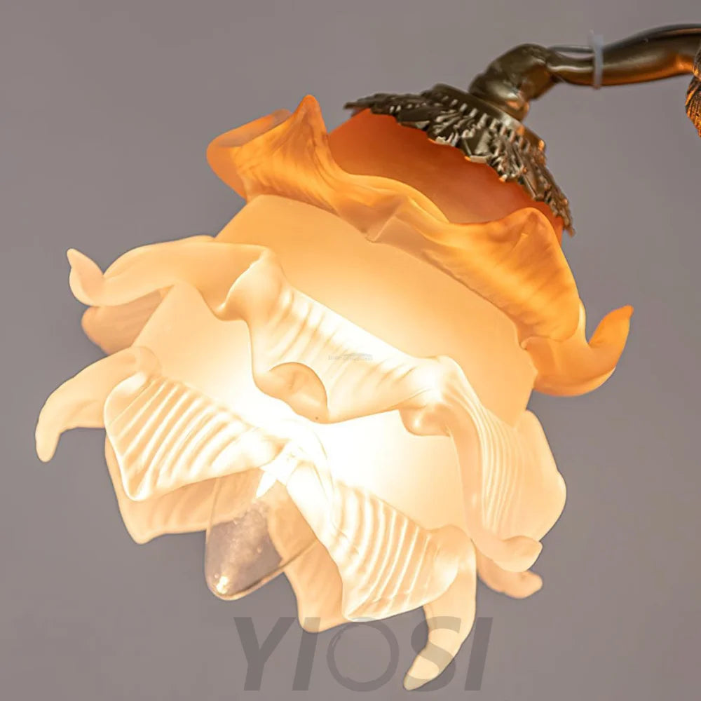 Putti Statuettes Brass Chandelier - Yiosilamp
