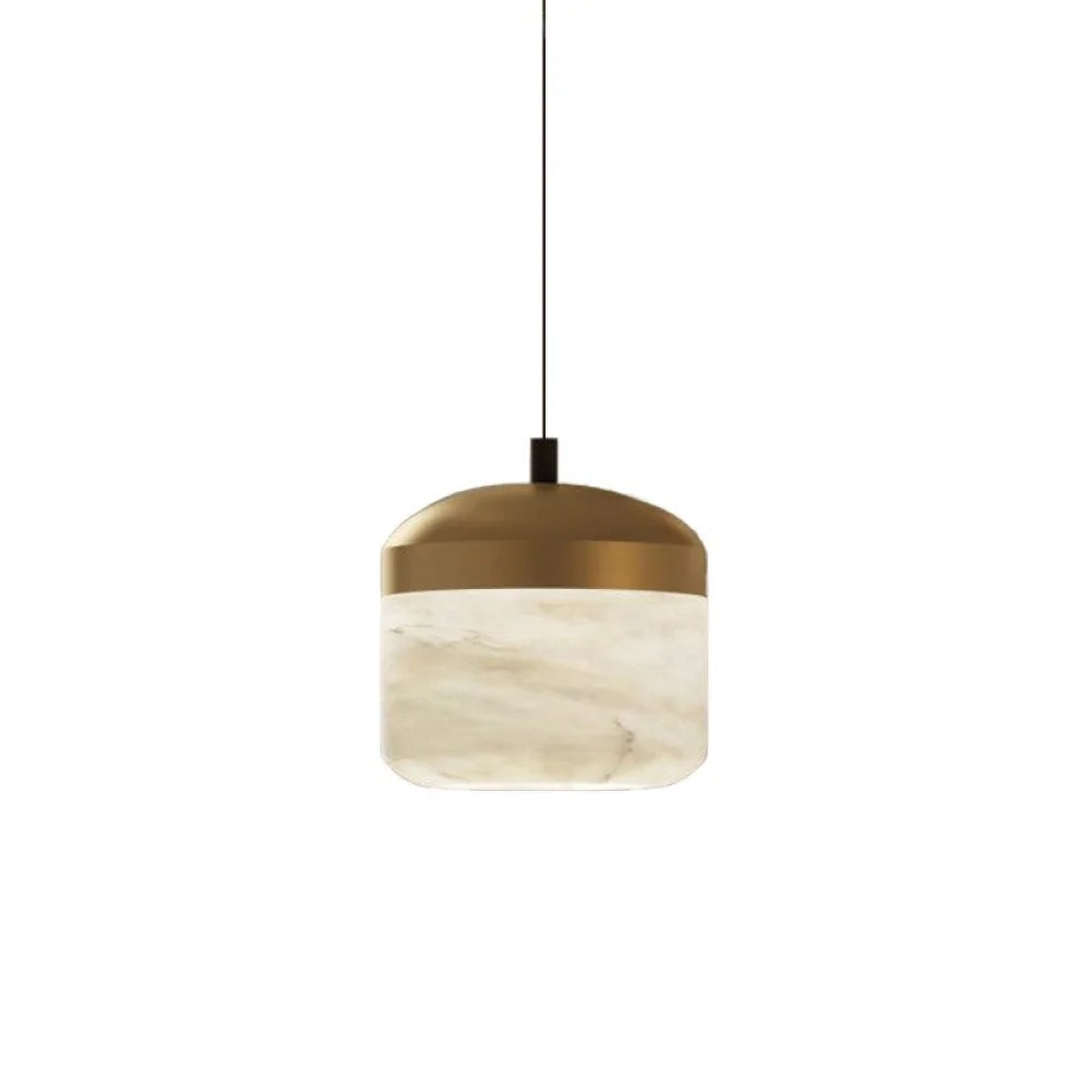 Radiance United Alabaster Pendant Chandelier For Staircase Living Room 1 Light For Living Room