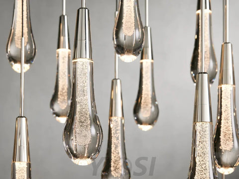 Raindrop Linear Chandelier 37’’ 50’’ 70’’ 87’’