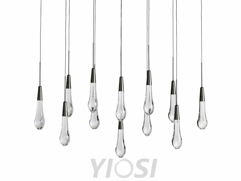 Raindrop Linear Chandelier 37’’ 50’’ 70’’ 87’’