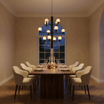 Yiosi Ramo Globe Alabaster Chandelier — Black - Image 4