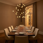 Yiosi Ramo Cluster Alabaster Chandelier — Brass - Image 4