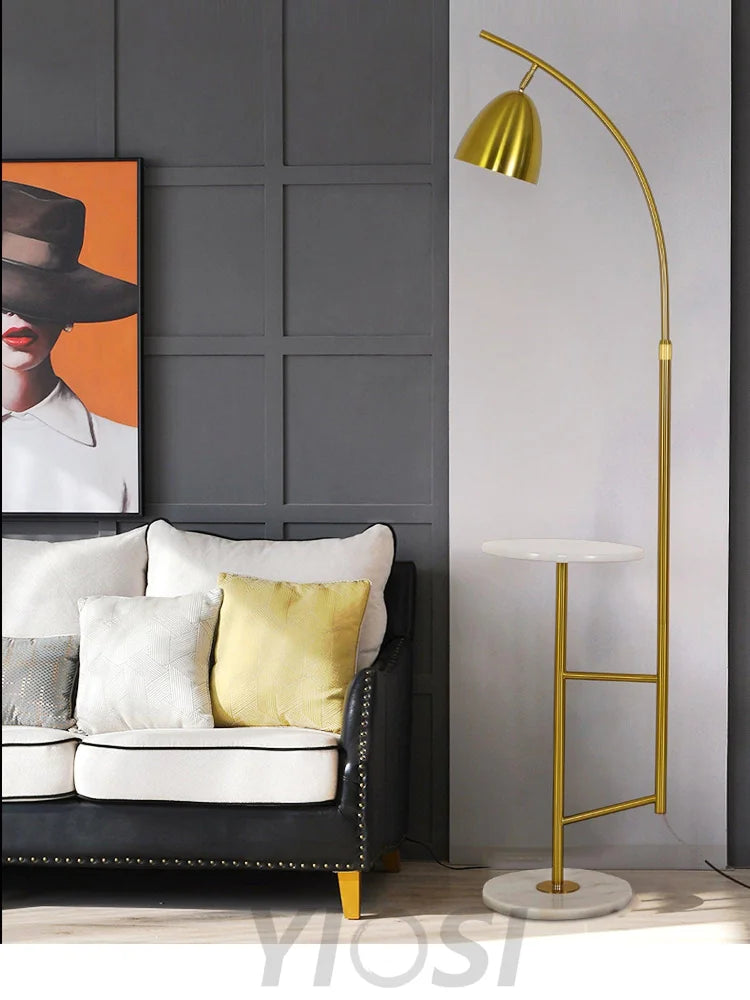 Rani Floor Lamp W 13.8″ - Bent-1-Yiosilamp