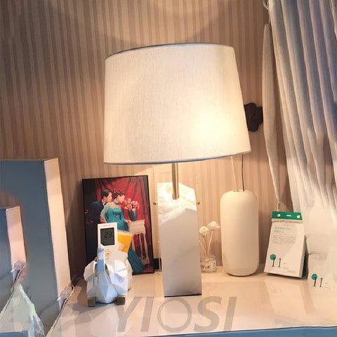 Raw Alabaster Table Lamp - Alabaster-1-Yiosilamp