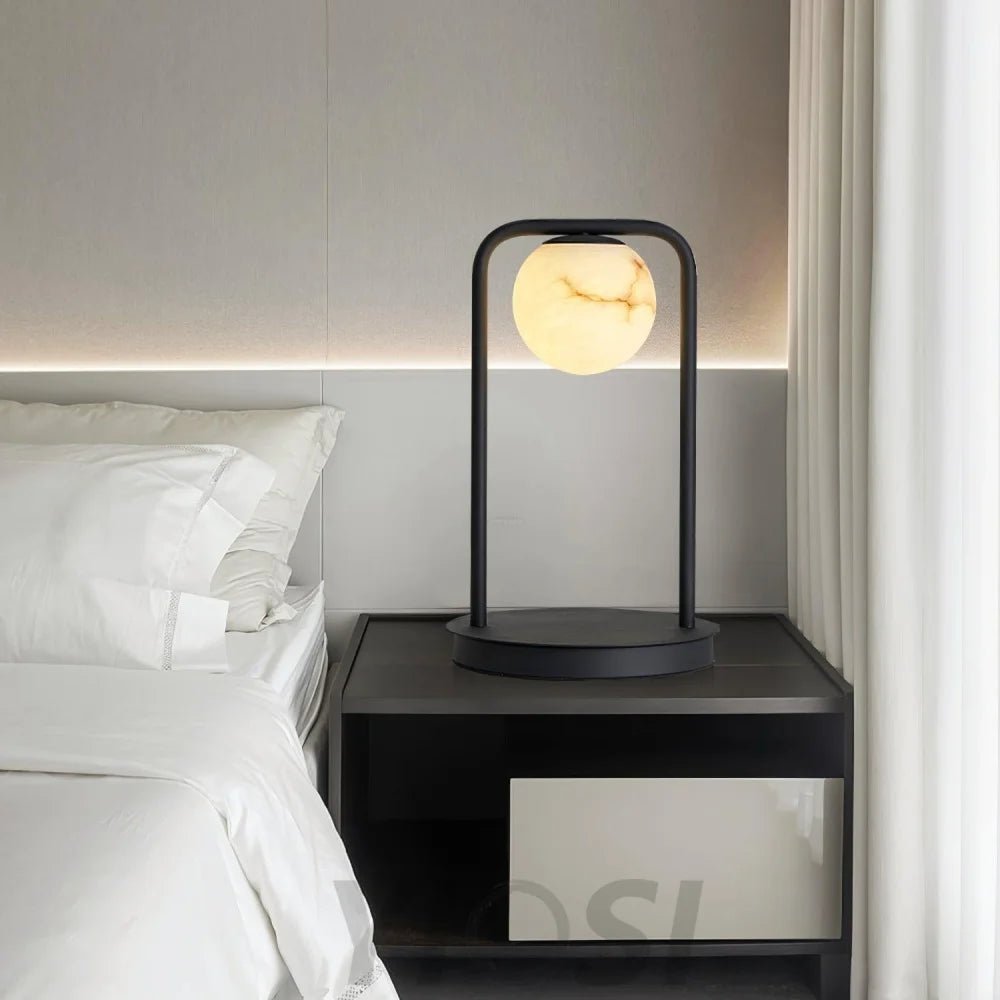 Rebirth Table Lamp - Alabaster-1-Yiosilamp