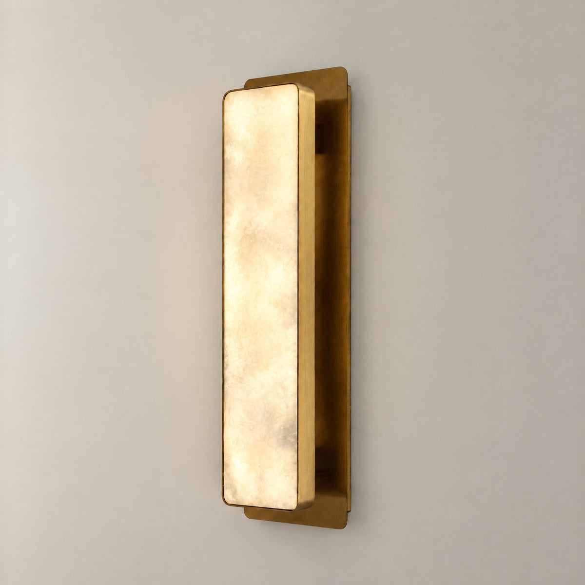 Rect Plate Wall Sconce