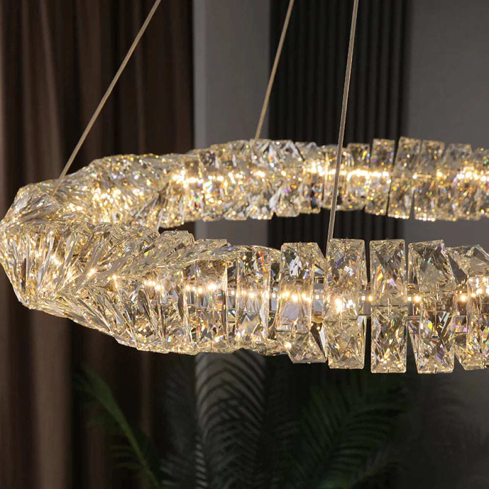 Regan Crystal Ring Chandelier Chandeliers