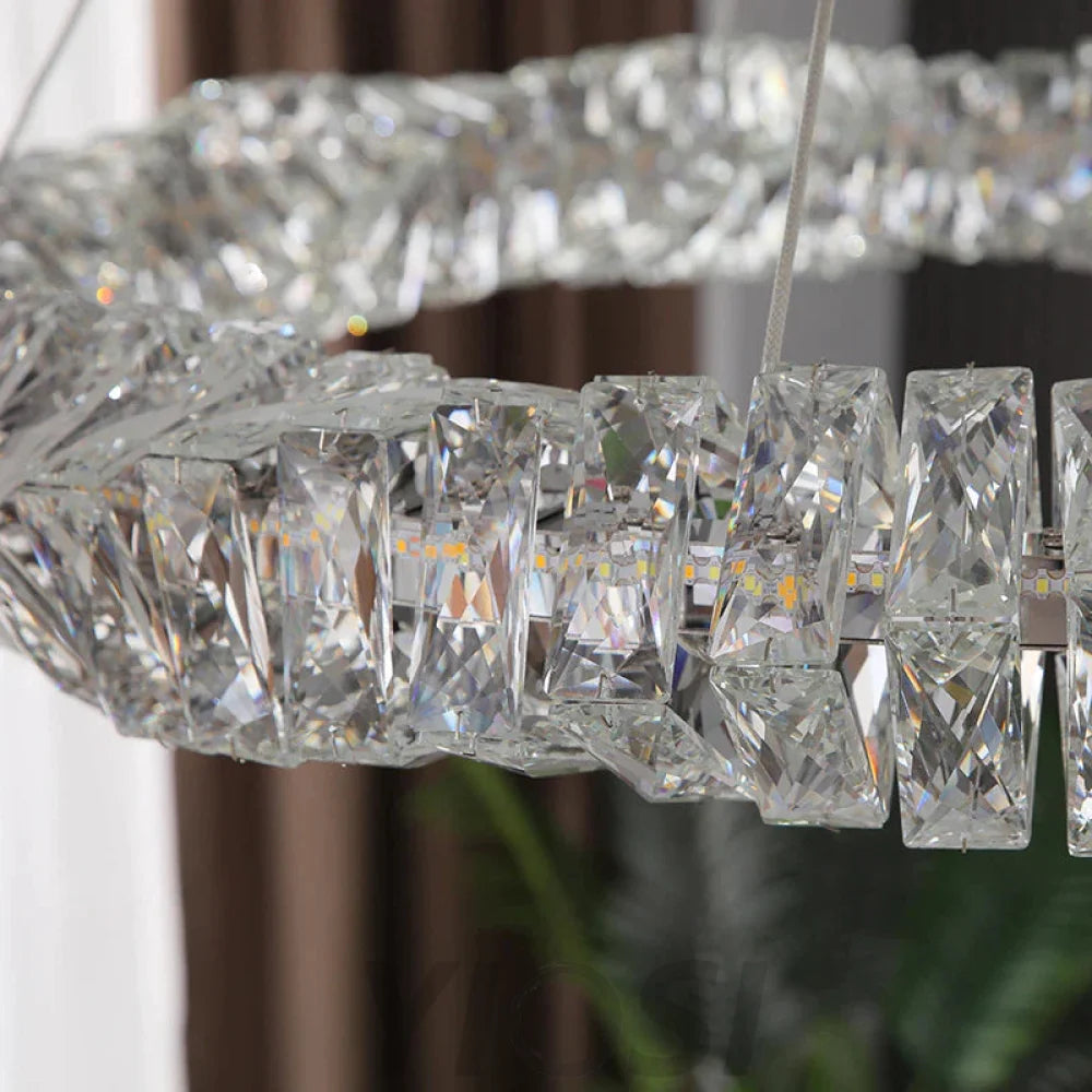 Regan Crystal Ring Chandelier Chandeliers