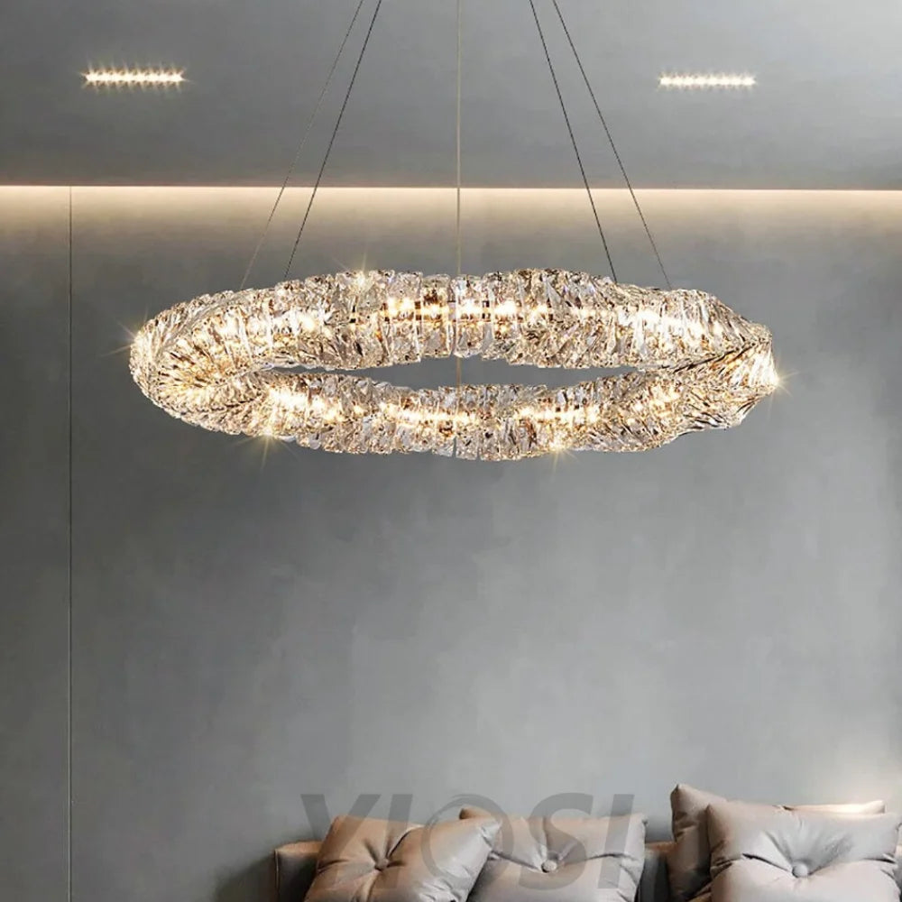 Regan Crystal Ring Chandelier Chandeliers