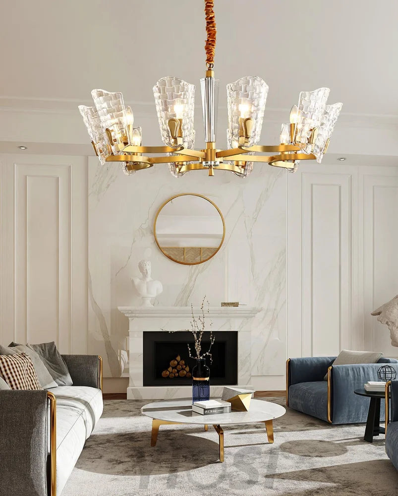 Renato Chandelier Φ 22.8″ - Lucency-1-Yiosilamp