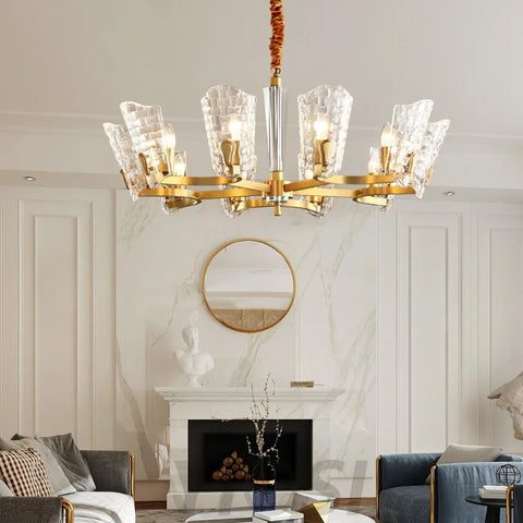 Renato Chandelier Φ 22.8″ - Lucency-1-Yiosilamp
