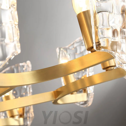 Renato Chandelier Φ 22.8″ - Lucency-1-Yiosilamp