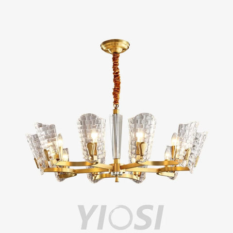 Renato Chandelier Φ 22.8″ - Lucency-1-Yiosilamp