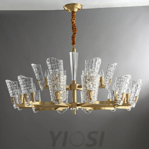 Renato Chandelier Φ 22.8″ - Lucency-1-Yiosilamp