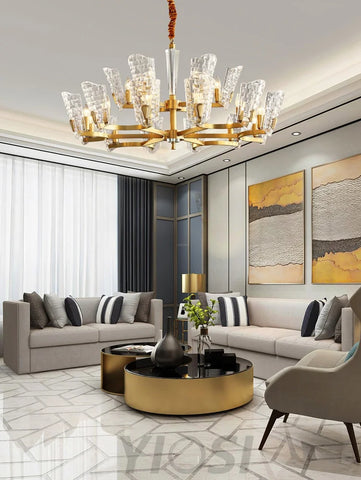 Renato Chandelier Φ 22.8″ - Lucency-1-Yiosilamp