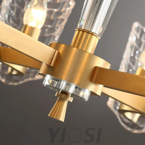 Renato Chandelier Φ 22.8″ - Lucency-1-Yiosilamp