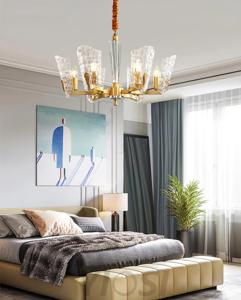 Renato Chandelier Φ 22.8″ - Lucency-1-Yiosilamp