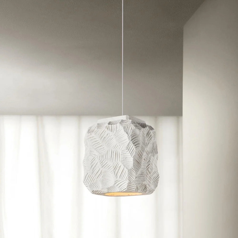 Resin Geometry Pendant - Earring-1-Yiosilamp