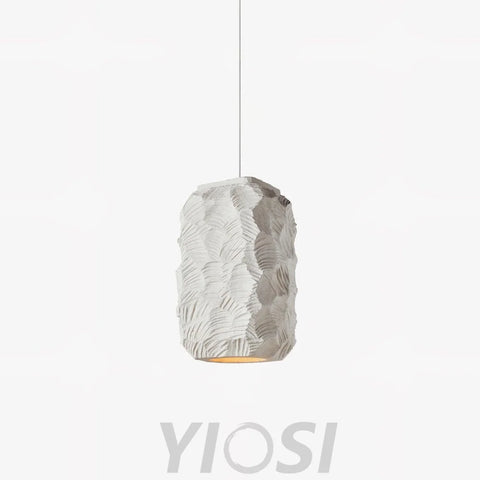 Resin Geometry Pendant - Earring-1-Yiosilamp