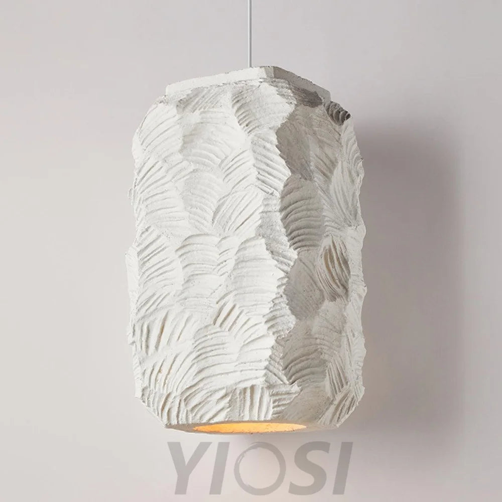 Resin Geometry Pendant - Earring-1-Yiosilamp