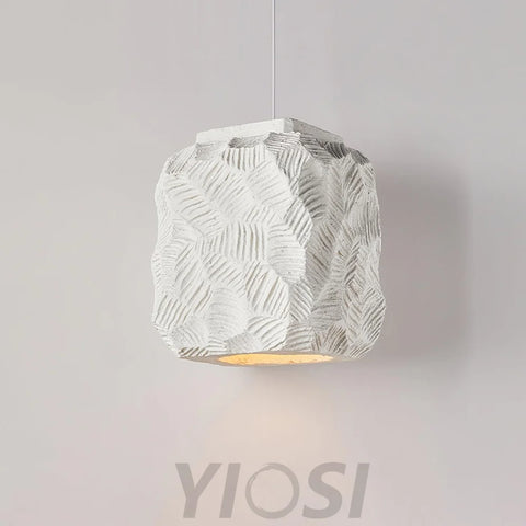 Resin Geometry Pendant - Earring-1-Yiosilamp