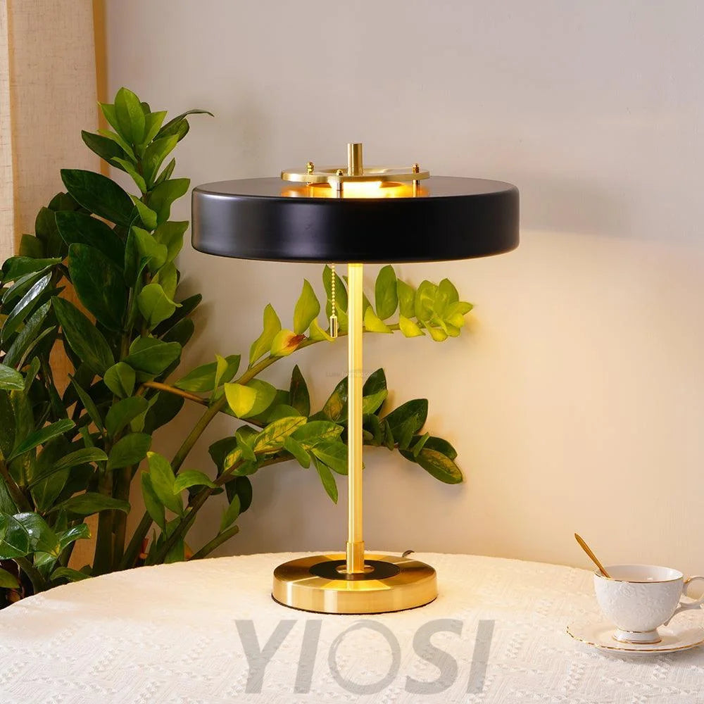 Revolve Table Lamp ∅ 13.8″ - Yiosilamp