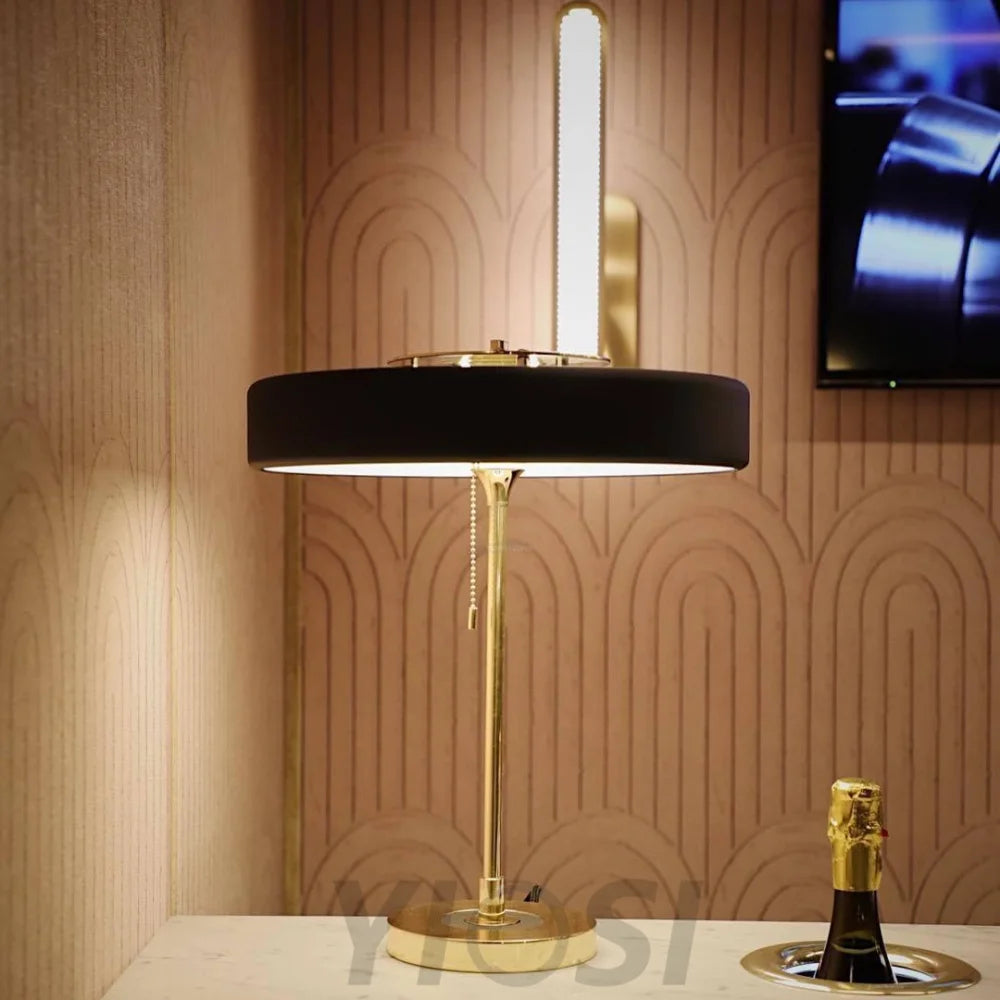 Revolve Table Lamp ∅ 13.8″ - Yiosilamp