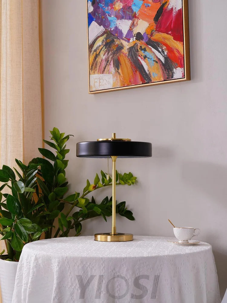 Revolve Table Lamp ∅ 13.8″ - Yiosilamp