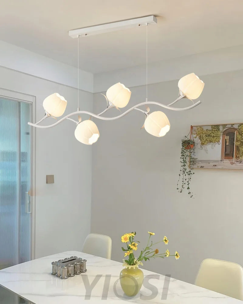 Ricko Simi Chandelier with 4/5 heads - -1-Yiosilamp