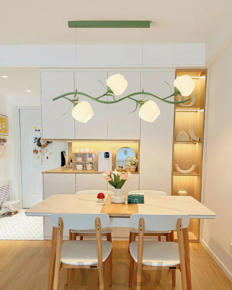 Ricko Simi Chandelier with 4/5 heads - -1-Yiosilamp