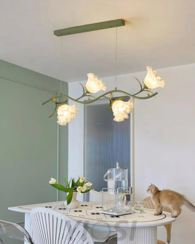 Ricko Simi Chandelier with 4/5 heads - -1-Yiosilamp