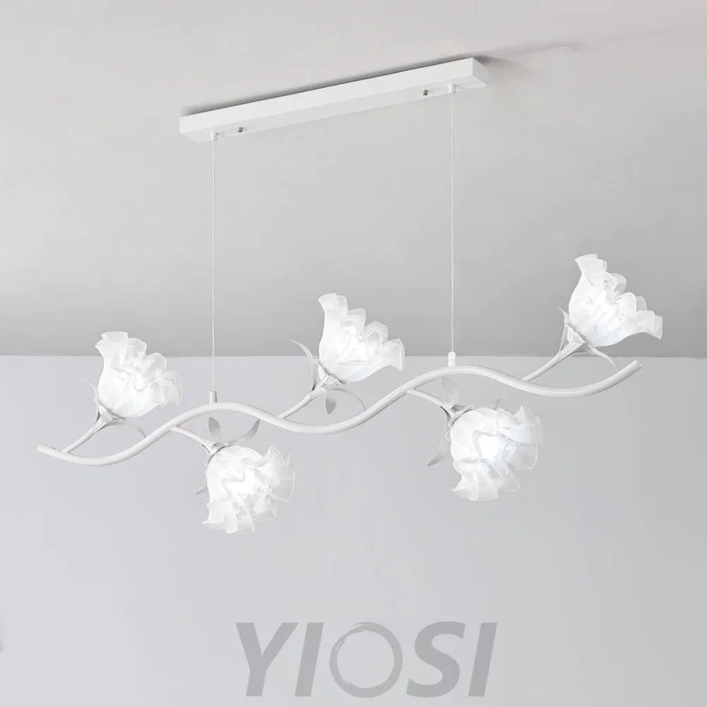 Ricko Simi Chandelier with 4/5 heads - -1-Yiosilamp