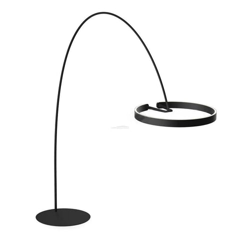 Ring Floor Lamp - Bent-1-Yiosilamp