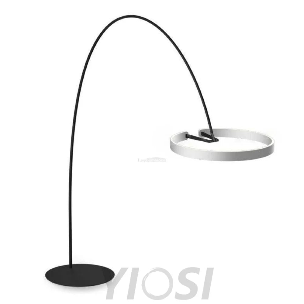 Ring Floor Lamp - Bent-1-Yiosilamp