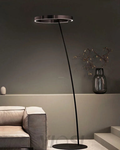 Ring Floor Lamp - Bent-1-Yiosilamp