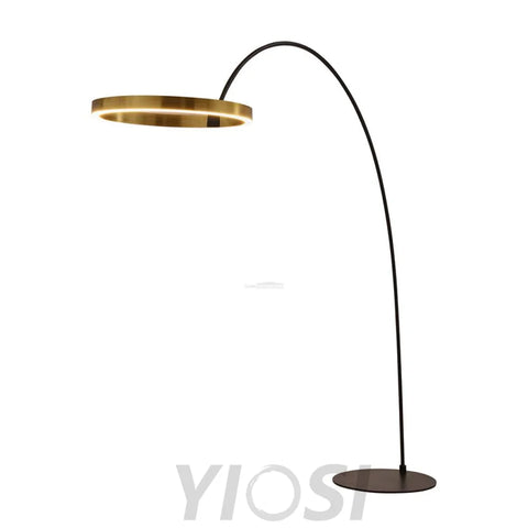 Ring Floor Lamp - Bent-1-Yiosilamp