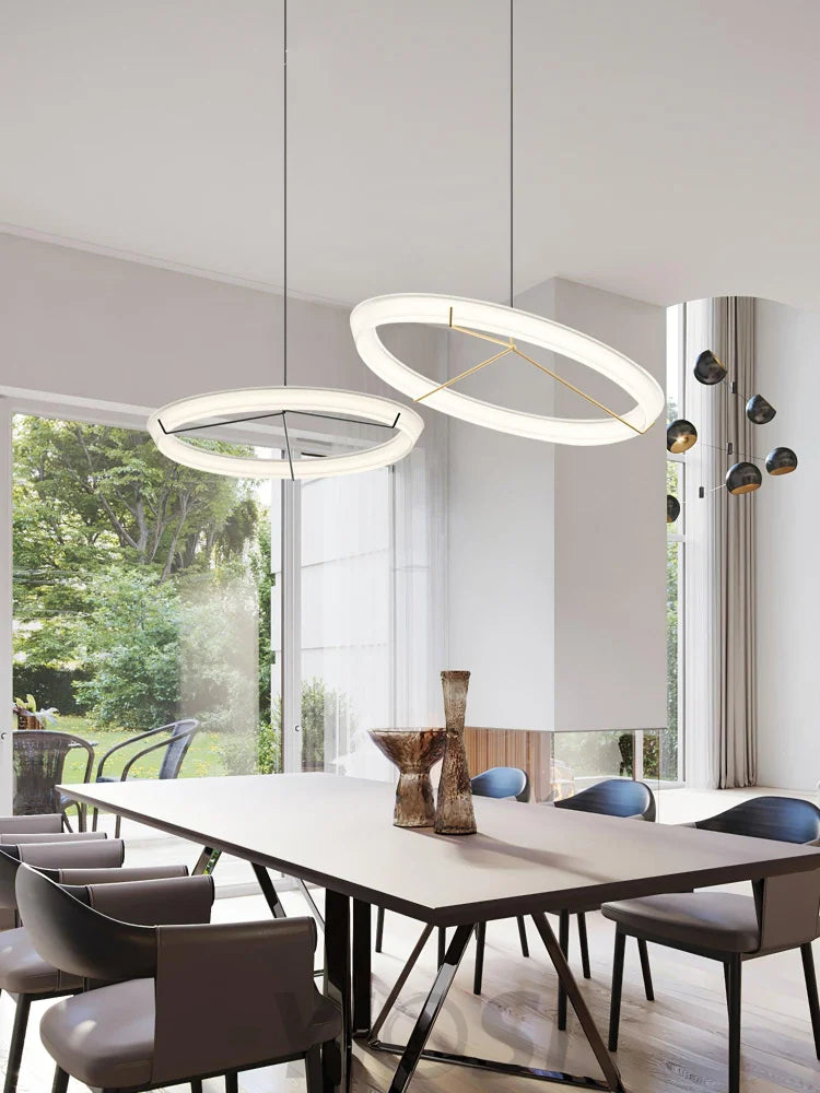 Ring Nodes Pendant - ring-1-Yiosilamp