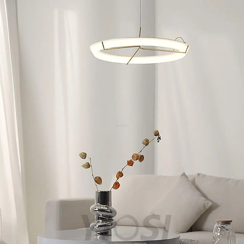 Ring Nodes Pendant - ring-1-Yiosilamp