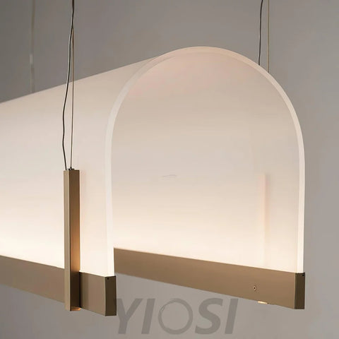 Round Arched Chandelier L 39.4″ - -1-Yiosilamp